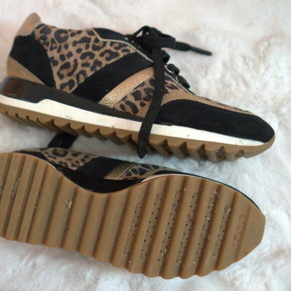 Geox Respira Leopard Prints Sneakers - Picture 3 of 6